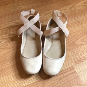 Baby pink Aldo ballet inspired flats